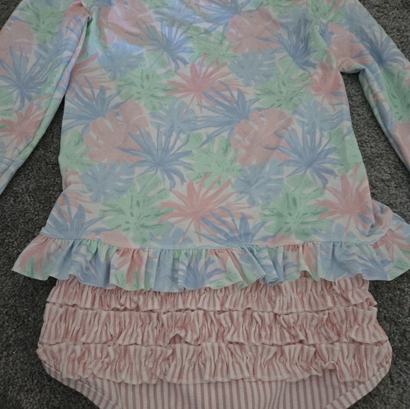 Ruffel Butt's Size 10 girls rashguard 2 piace bathing suite. - Picture 9 of 10